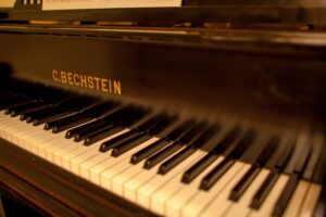 Hilary's Bechstein piano